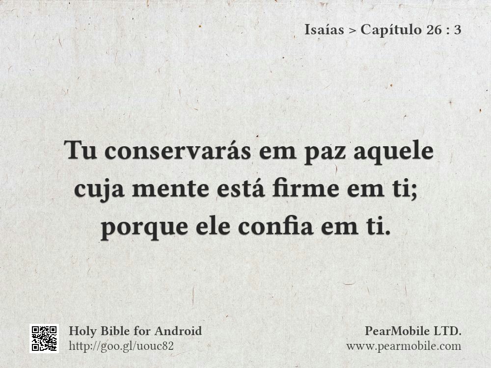 Isaías, Capítulo 26:3